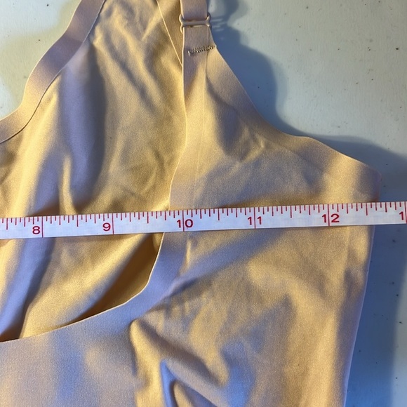 Spanx Thinstincts Open Bust Bodysuit Nude Small EUC - Picture 7 of 10